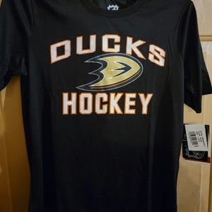ANAHEIM DUCKS HIGH QUALITY TSHIRT LARGE 14/16